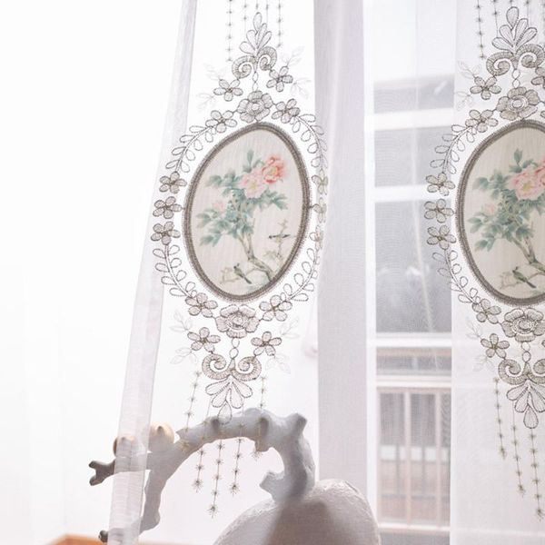 pink floral embroidered tulle curtain for living room patch oval mirror sheer lace wave bottom balcony window gauze tende js220c
pink floral embroidered tulle curtain for living room patch oval mirror sheer lace wave bottom balcony window gauze tende js220c