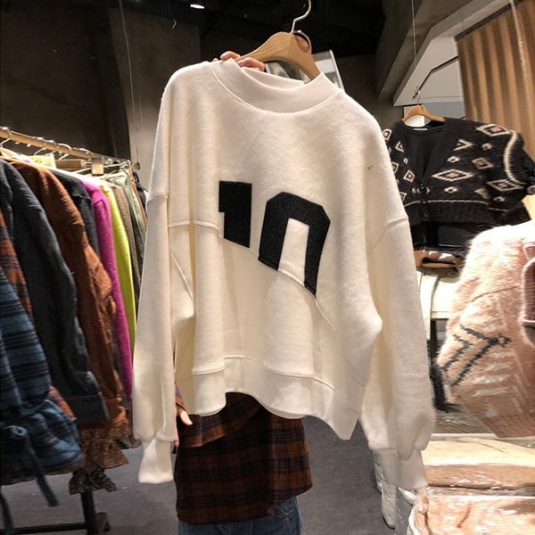 40ld2 short small 2020 autumn new korean crew stitching loose pullover sweater print neck matte pullover women for sweater uyn6l, Black
40ld2 short small 2020 autumn new korean crew stitching loose pullover sweater print neck matte pullover women for sweater uyn6l, Black