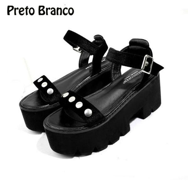 dress shoes preto branco women platfrom sandals catwalk willow cake thick bottom one word slope heel high -l3800-3, Black
dress shoes preto branco women platfrom sandals catwalk willow cake thick bottom one word slope heel high -l3800-3, Black