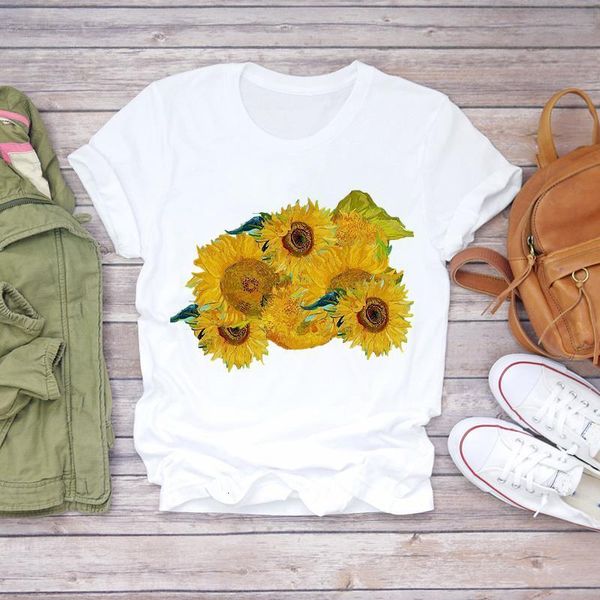 женщины floral sunflowe kawaii летняя осень 90-х годов печать печать леди футболки лучшие женские графические футболки дамы женские тройники, White
женщины floral sunflowe kawaii летняя осень 90-х годов печать печать леди футболки лучшие женские графические футболки дамы женские тройники, White