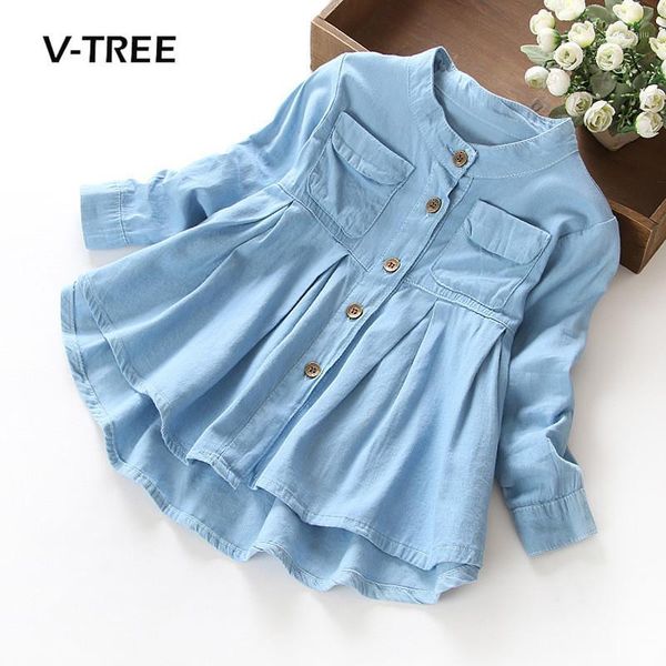 girl's dresses v-tree girls dress 2-10 years teenage denim kids spring long sleeve a-line children baby clothes1, Red;yellow
girl's dresses v-tree girls dress 2-10 years teenage denim kids spring long sleeve a-line children baby clothes1, Red;yellow