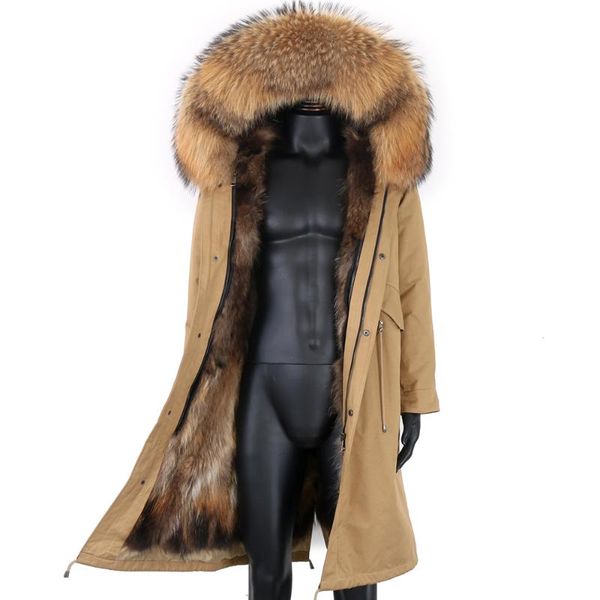men's winter stylish jacket long russian man coat 7xl real fur liner natural raccoon fur collar hooded thick warm streetwear, Black
men's winter stylish jacket long russian man coat 7xl real fur liner natural raccoon fur collar hooded thick warm streetwear, Black