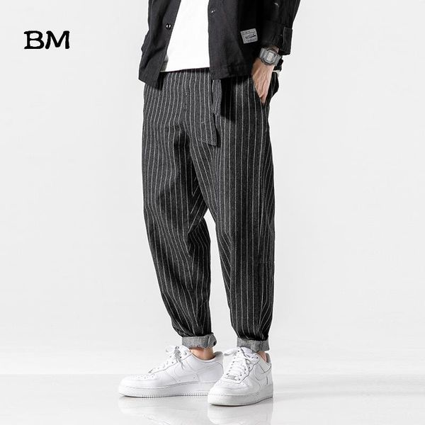 men's jeans men's 2021 streetwear loose harajuku denim pants men autumn winter striped oversize harem male fashion pockets 5xl1, Blue
men's jeans men's 2021 streetwear loose harajuku denim pants men autumn winter striped oversize harem male fashion pockets 5xl1, Blue