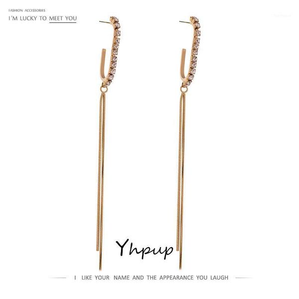 yhpup stainless steel jewelry trendy long tassel geometric dangle earrings for women delicate bling cubic zirconia new earrings1, Silver
yhpup stainless steel jewelry trendy long tassel geometric dangle earrings for women delicate bling cubic zirconia new earrings1, Silver