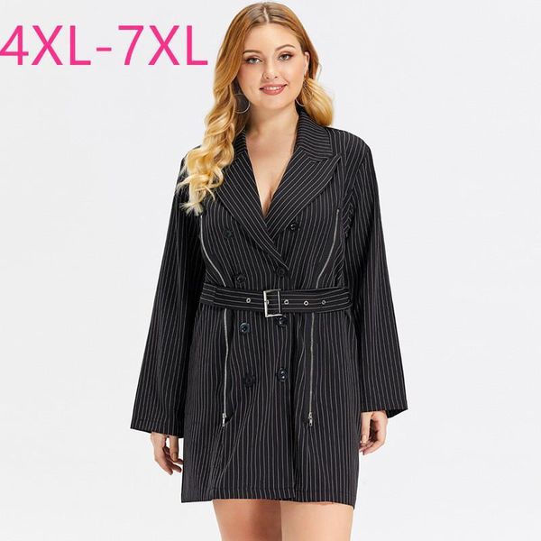 women's trench coats autumn winter plus size windbreaker for women large long sleeve casual black stripe pocket belt overcoat 4xl 5xl 6, Tan;black
women's trench coats autumn winter plus size windbreaker for women large long sleeve casual black stripe pocket belt overcoat 4xl 5xl 6, Tan;black