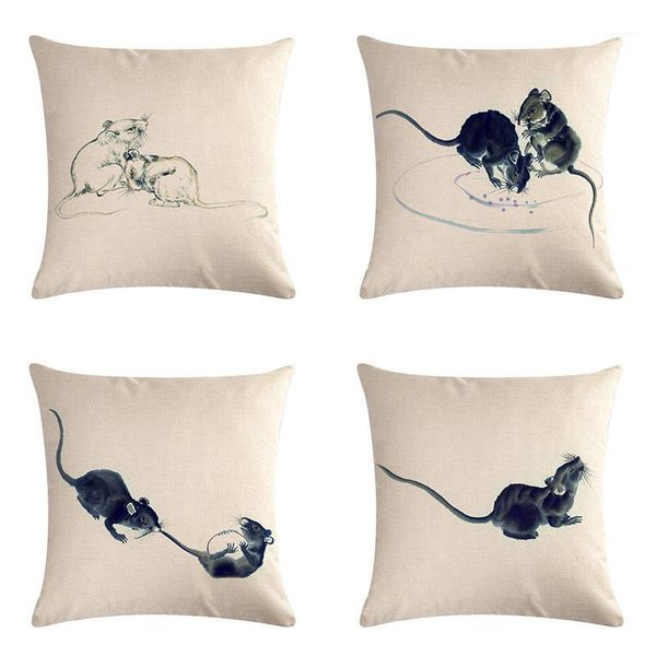 square small green mouse pattern animal pillow case cotton linen chair seat and waist home living textile 45x45cm zy3831
square small green mouse pattern animal pillow case cotton linen chair seat and waist home living textile 45x45cm zy3831