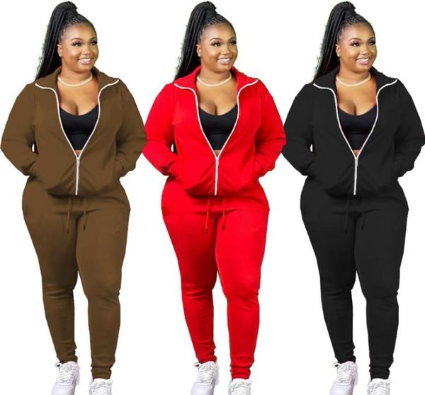 casual women sportwear tracksuits 2020 autumn latest lady casual pants full sleeve turn-down collar zipper coats two piece sets, Gray
casual women sportwear tracksuits 2020 autumn latest lady casual pants full sleeve turn-down collar zipper coats two piece sets, Gray