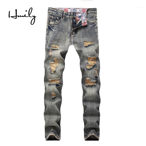 hmily men's skinny slim fit jeans straight ripped distressed pleated knee patch denim pants stretch jeans large size 28-421, Blue
hmily men's skinny slim fit jeans straight ripped distressed pleated knee patch denim pants stretch jeans large size 28-421, Blue