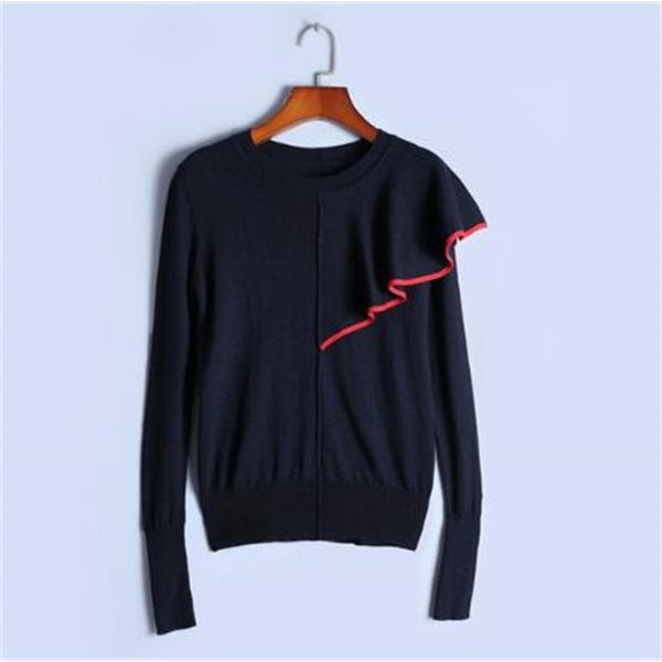 2021 new runway design christmas winter jumpers long sleeve only droopy shoulder novelty mesh women's sweater b36f, White;black
2021 new runway design christmas winter jumpers long sleeve only droopy shoulder novelty mesh women's sweater b36f, White;black