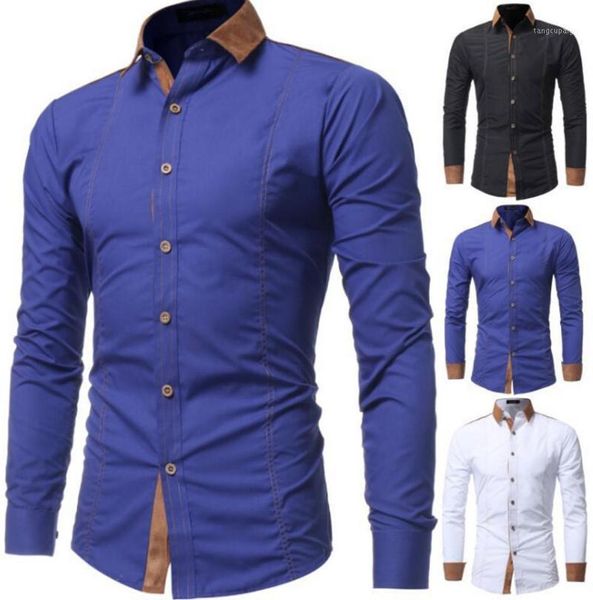 new arrival men's shirts long sleeve turn-down collar casual shirts slim fit single breasted mens comfortable1, White;black
new arrival men's shirts long sleeve turn-down collar casual shirts slim fit single breasted mens comfortable1, White;black