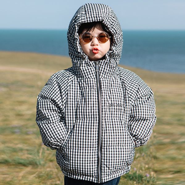 children's small down jacket 2020, Blue;gray