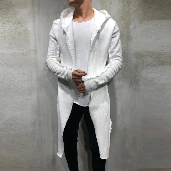jacket men slim designed jacket lapel cardigan coat hooded cardigan coat men's coats streetwear mans long windbreaker, Black;brown
jacket men slim designed jacket lapel cardigan coat hooded cardigan coat men's coats streetwear mans long windbreaker, Black;brown