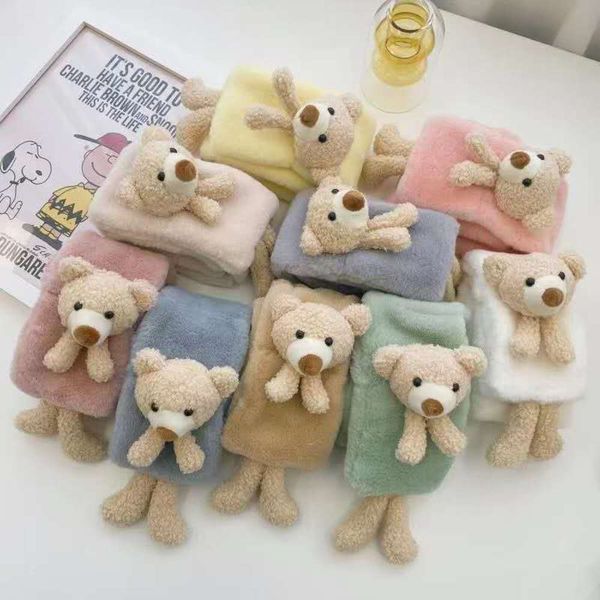 children's plush cartoon cub scarf cross korean autumn warm men's and women's neckline winter y9n9, Red;brown
children's plush cartoon cub scarf cross korean autumn warm men's and women's neckline winter y9n9, Red;brown