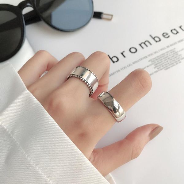 cluster rings lism silver color personality fashion smooth surface circle open ring for women men resizable1, Golden;silver
cluster rings lism silver color personality fashion smooth surface circle open ring for women men resizable1, Golden;silver