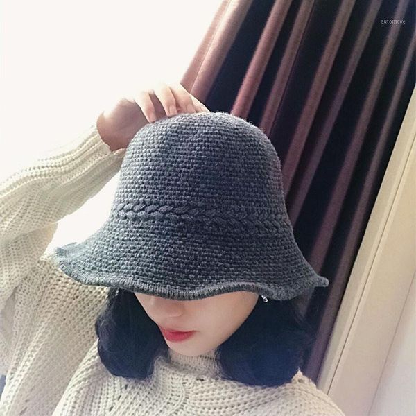 vintage ladies autumn winter woolen knitted hats british bucket hat warm women students fisherman caps curling basin hat female1, Blue;gray
vintage ladies autumn winter woolen knitted hats british bucket hat warm women students fisherman caps curling basin hat female1, Blue;gray