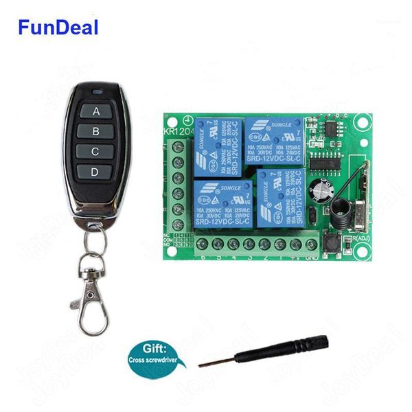 433mhz dc 12v universal wireless rf remote control switch 4ch relay radio receiver module and smart remote controls transmitters1
433mhz dc 12v universal wireless rf remote control switch 4ch relay radio receiver module and smart remote controls transmitters1