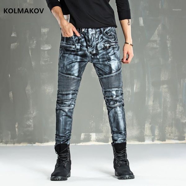 2020 spring new arrival skinny jeans men men straight casual having pleats jeans slim fit pants size 28-381, Blue
2020 spring new arrival skinny jeans men men straight casual having pleats jeans slim fit pants size 28-381, Blue