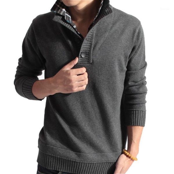 sweater pullover men 2021 male brand casual slim sweaters men fake two pieces of grid solid color hedging men's sweater xxl1, White;black
sweater pullover men 2021 male brand casual slim sweaters men fake two pieces of grid solid color hedging men's sweater xxl1, White;black
