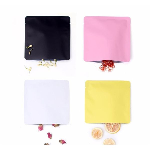 15x15cm differet colour white/ yellow/ pink/ black heat sealable aluminum foil flat pouch open package bag vacu jllgic eatout 
15x15cm differet colour white/ yellow/ pink/ black heat sealable aluminum foil flat pouch open package bag vacu jllgic eatout