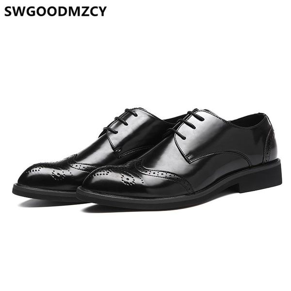 dress shoes brogue men formal evening leather italian brand men's 2021 wedding guest coiffeur, Black
dress shoes brogue men formal evening leather italian brand men's 2021 wedding guest coiffeur, Black