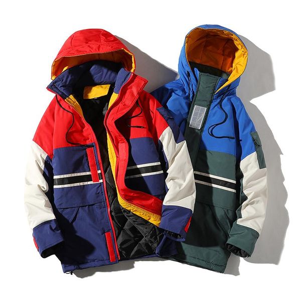 winter jacket men patchwork mens parkas casual men's winter jackets hooded coats male clothing, Black
winter jacket men patchwork mens parkas casual men's winter jackets hooded coats male clothing, Black