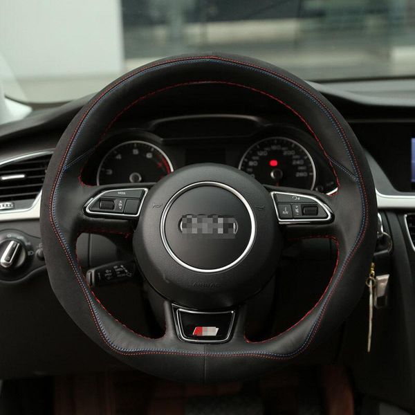 for audi a4l anti-slip pvc leather diy hand-stitched car steering wheel cover new pattern interior
for audi a4l anti-slip pvc leather diy hand-stitched car steering wheel cover new pattern interior