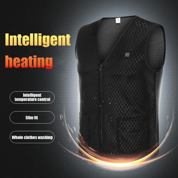 outdoor t-shirts intelligent electric heating clothes women men usb charging heated vest, Gray;blue
outdoor t-shirts intelligent electric heating clothes women men usb charging heated vest, Gray;blue