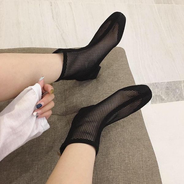 boots sandals woman high heeled summer shoes women hollow mesh close toe thick heel back zipper black grey
boots sandals woman high heeled summer shoes women hollow mesh close toe thick heel back zipper black grey