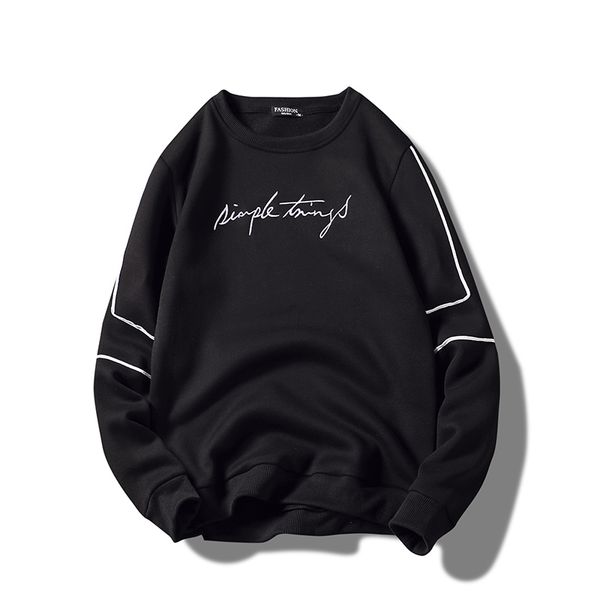 brand sweatshirt men solid color fashion casual hoodies sweatshirts male long sleeve letter embroidery pullover kg-625, Black
brand sweatshirt men solid color fashion casual hoodies sweatshirts male long sleeve letter embroidery pullover kg-625, Black