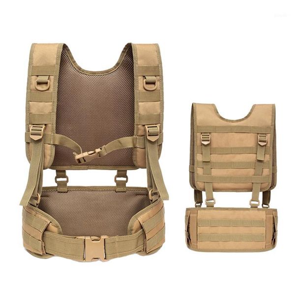 equipment tactical vest molle combat with molle waist padded belt hunting body armor1, Camo;black
equipment tactical vest molle combat with molle waist padded belt hunting body armor1, Camo;black