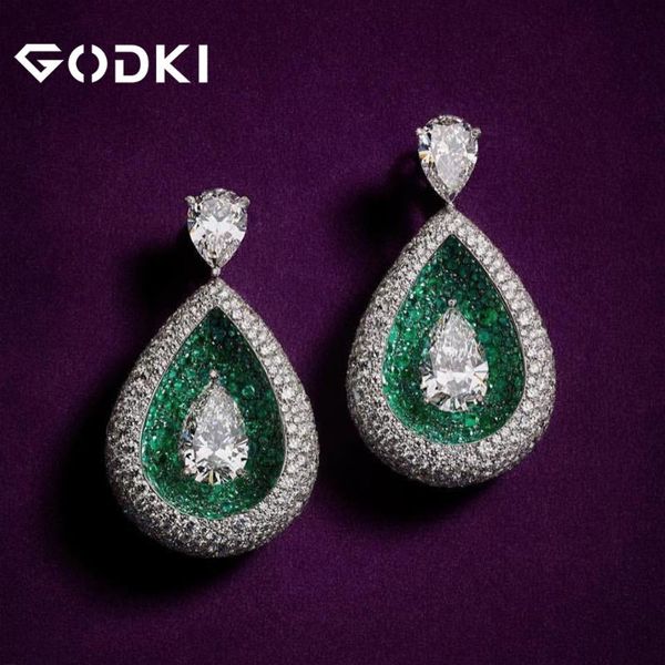 dangle & chandelier godki 2021 red carpet waterdrop earrings for women boho crystal cz drop brincos fashion tortoise jewelry, Silver
dangle & chandelier godki 2021 red carpet waterdrop earrings for women boho crystal cz drop brincos fashion tortoise jewelry, Silver