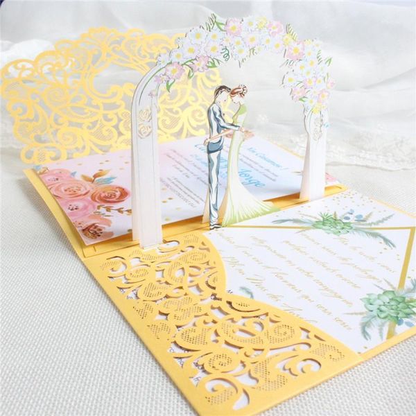 greeting cards yellow 3d couple wedding card invitation envelop anniversary valentine postcard personalize design 50 sets1
greeting cards yellow 3d couple wedding card invitation envelop anniversary valentine postcard personalize design 50 sets1