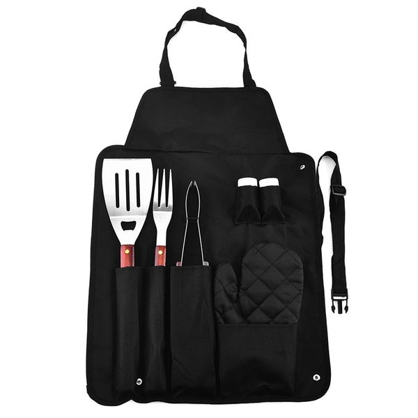 wooden handle grill set apron barbecue tools outdoor bbq utensils (the logistics price pls contact us) 
wooden handle grill set apron barbecue tools outdoor bbq utensils (the logistics price pls contact us)
