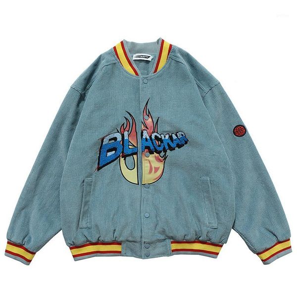 mens corduroy bomber jackets vintage harajuku letter embroidery baseball jacket 2020 autumn oversized v-neck streetwear1, Black;brown
mens corduroy bomber jackets vintage harajuku letter embroidery baseball jacket 2020 autumn oversized v-neck streetwear1, Black;brown