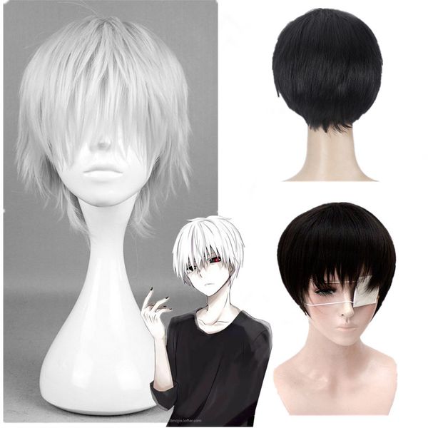costume accessories tokyo ghoul kaneki ken cosplay wig short straight black and white heat resistance fiber hairpiece anime costume wigs, Silver
costume accessories tokyo ghoul kaneki ken cosplay wig short straight black and white heat resistance fiber hairpiece anime costume wigs, Silver