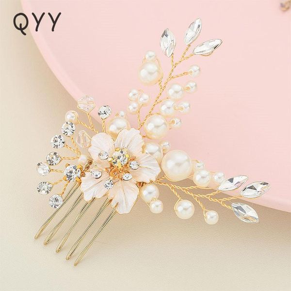 qyy fashion flowers crystal pearls hair comb clips wedding hair ornaments head jewelry accessories bridal for women wmtdln xhhair, Silver
qyy fashion flowers crystal pearls hair comb clips wedding hair ornaments head jewelry accessories bridal for women wmtdln xhhair, Silver