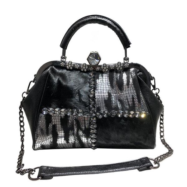 women handbag temperament handbag horse hair 2020 new fashion ladies rivet diamond chain bag shoulder diagonal package
women handbag temperament handbag horse hair 2020 new fashion ladies rivet diamond chain bag shoulder diagonal package