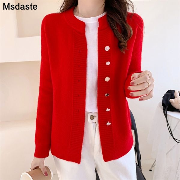 women cardigan sweater red white knitted sweater coat autumn winter good quality female cardigans sweaters outerwear 201223, White;black
women cardigan sweater red white knitted sweater coat autumn winter good quality female cardigans sweaters outerwear 201223, White;black