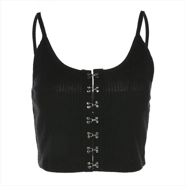 summer gothic tank women black camis casual streetwear fashion brand goth slim backless ladies knitted crop top, White
summer gothic tank women black camis casual streetwear fashion brand goth slim backless ladies knitted crop top, White