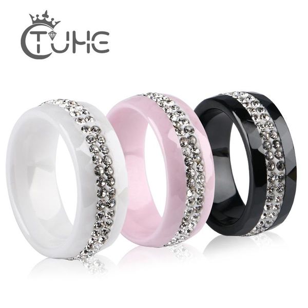 cluster rings 2021 promised brand 2 rows rhinestone anillos fashion jewelry for women ceramic crystal wedding, Golden;silver
cluster rings 2021 promised brand 2 rows rhinestone anillos fashion jewelry for women ceramic crystal wedding, Golden;silver