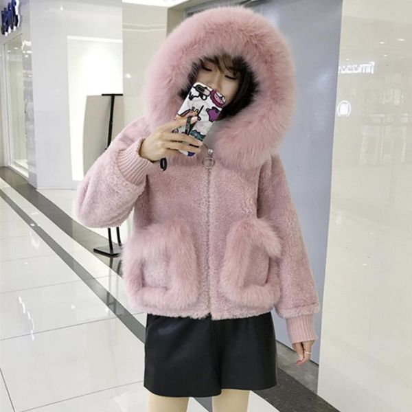 winter fashion women hooded jacket faux lamb fur coat loose thicker warm spliced jacket collar casual parka outwear l1781, Black
winter fashion women hooded jacket faux lamb fur coat loose thicker warm spliced jacket collar casual parka outwear l1781, Black