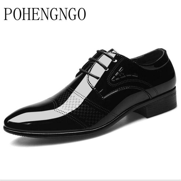 british men's dress shoe leather shiny men wedding oxford shoes lace-up office suit luxury men's casual shoes, Black
british men's dress shoe leather shiny men wedding oxford shoes lace-up office suit luxury men's casual shoes, Black