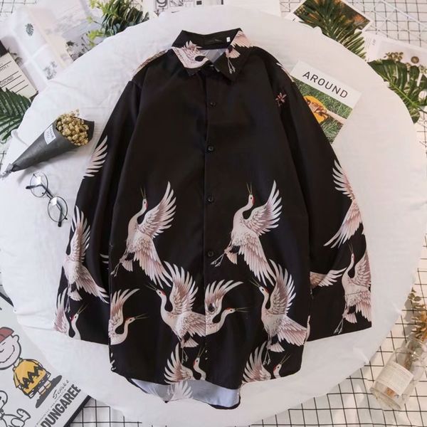 2020 summer student long sleeve chic clothes youth korean version trend versatile handsome clothing shirt shirtprinted shirt man rmnec rmnec, Blue
2020 summer student long sleeve chic clothes youth korean version trend versatile handsome clothing shirt shirtprinted shirt man rmnec rmnec, Blue