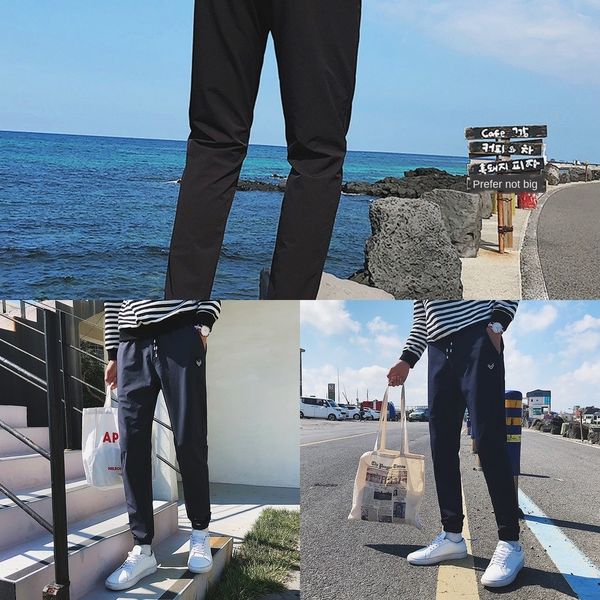 giybm autumn slim solid for versatile capri color hip-hop pants for men korean youth fashion trend sports hip pants hip-hop men g9oz7, Blue
giybm autumn slim solid for versatile capri color hip-hop pants for men korean youth fashion trend sports hip pants hip-hop men g9oz7, Blue