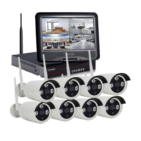 wireless camera kits home surveillance system ip kit 8ch 1080p hd ir wifi nvr with 10 inch lcd screen
wireless camera kits home surveillance system ip kit 8ch 1080p hd ir wifi nvr with 10 inch lcd screen