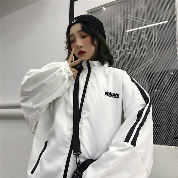 make firm offers the very ~ korean ins retro movement embroidery letters joker with thick cotton-padded jacket coat 201028, Black
make firm offers the very ~ korean ins retro movement embroidery letters joker with thick cotton-padded jacket coat 201028, Black