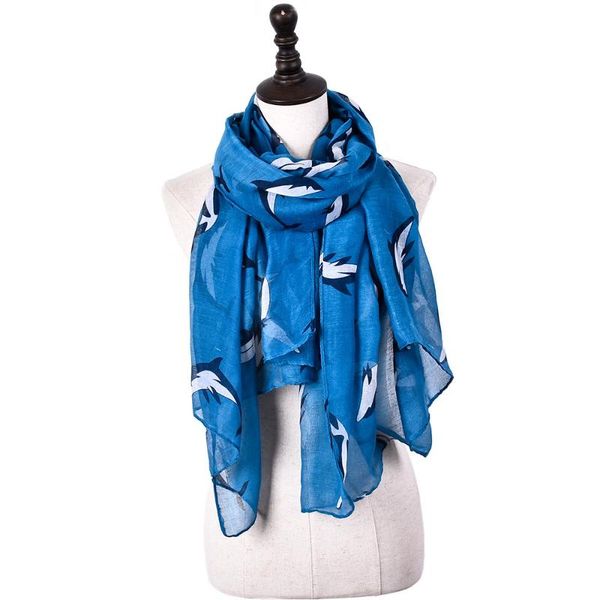 scarves fashion sea dolphin design viscose leaping ocean whale printed shawls animal printing hijab scarf wrap muffler, Blue;gray
scarves fashion sea dolphin design viscose leaping ocean whale printed shawls animal printing hijab scarf wrap muffler, Blue;gray