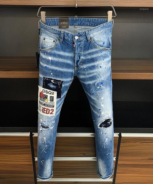 european style brand men italy jeans pants men biker denim jeans straight trousers hole blue stripe pants for 98071
european style brand men italy jeans pants men biker denim jeans straight trousers hole blue stripe pants for 98071