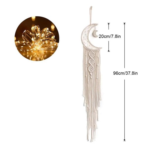 decormoon macrame handmade tapestryboho dreamcatcher hanging decoration ledwoven with dream catcher tassels home wall wmtsxv xhhair
decormoon macrame handmade tapestryboho dreamcatcher hanging decoration ledwoven with dream catcher tassels home wall wmtsxv xhhair