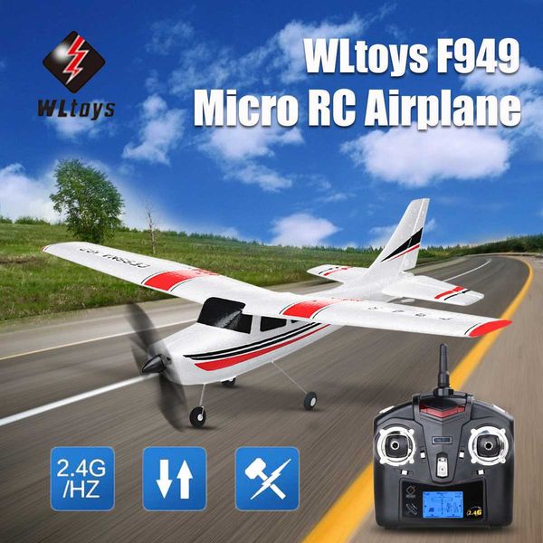 wltoys f949 airplans 3ch 2.4ghz micro airplane rtf left hand throllte mode 2 rc aircraft model toys for children
wltoys f949 airplans 3ch 2.4ghz micro airplane rtf left hand throllte mode 2 rc aircraft model toys for children